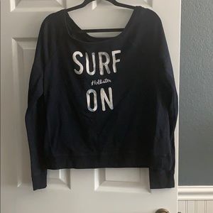 Hollister crew neck sweatshirt